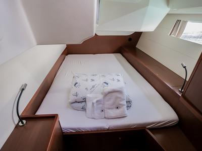 Cabin on Nabucco, a Beneteau Oceanis 48 sailboat at Grad Kaštela, Croatia