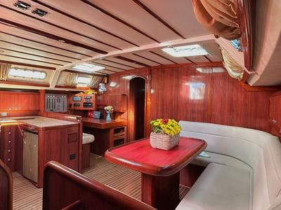 Salon of Katerina (58.4), a Ocean Star 56.1 sailboat at Athens, Greece