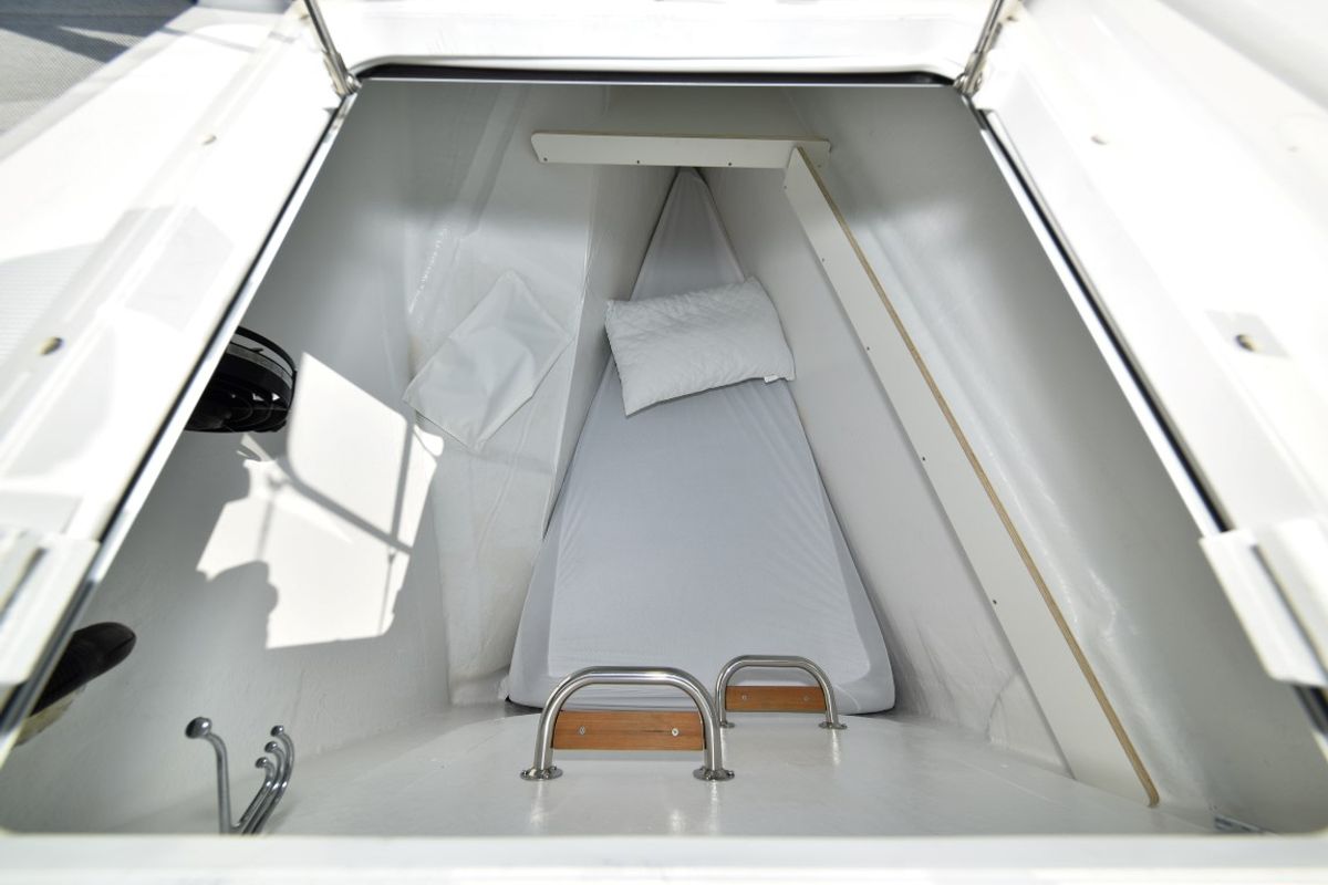 Cabin on Jako 2, a Bali 4.6 catamaran at Zadar, Croatia