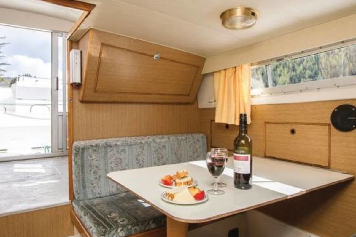 Salon of Cygnet WHS - Budget 1, a Cygnet WHS motorboat at Laggan, United Kingdom