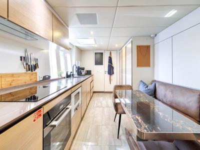 Galley of Honeybird, a Sunreef Yachts Sunreef 80 catamaran at Grad Šibenik, Croatia
