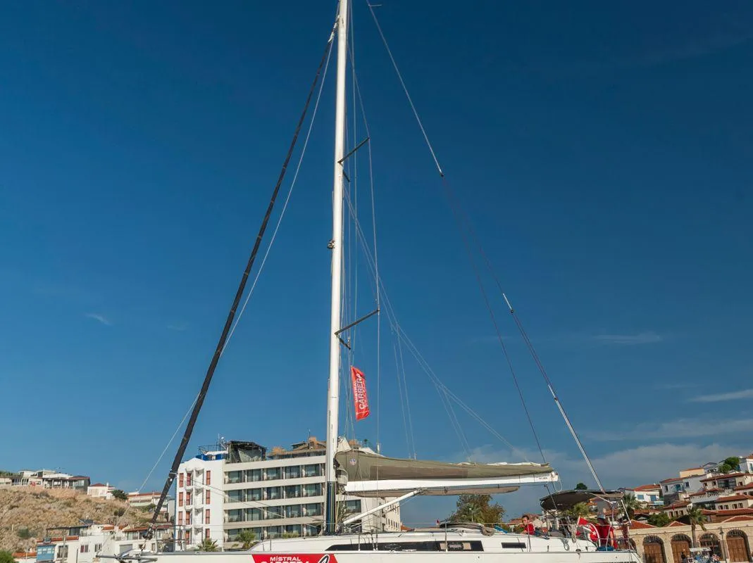 DuruDemir, a Bavaria Bavaria Cruiser 41S sailboat at Çeşme, Turkey