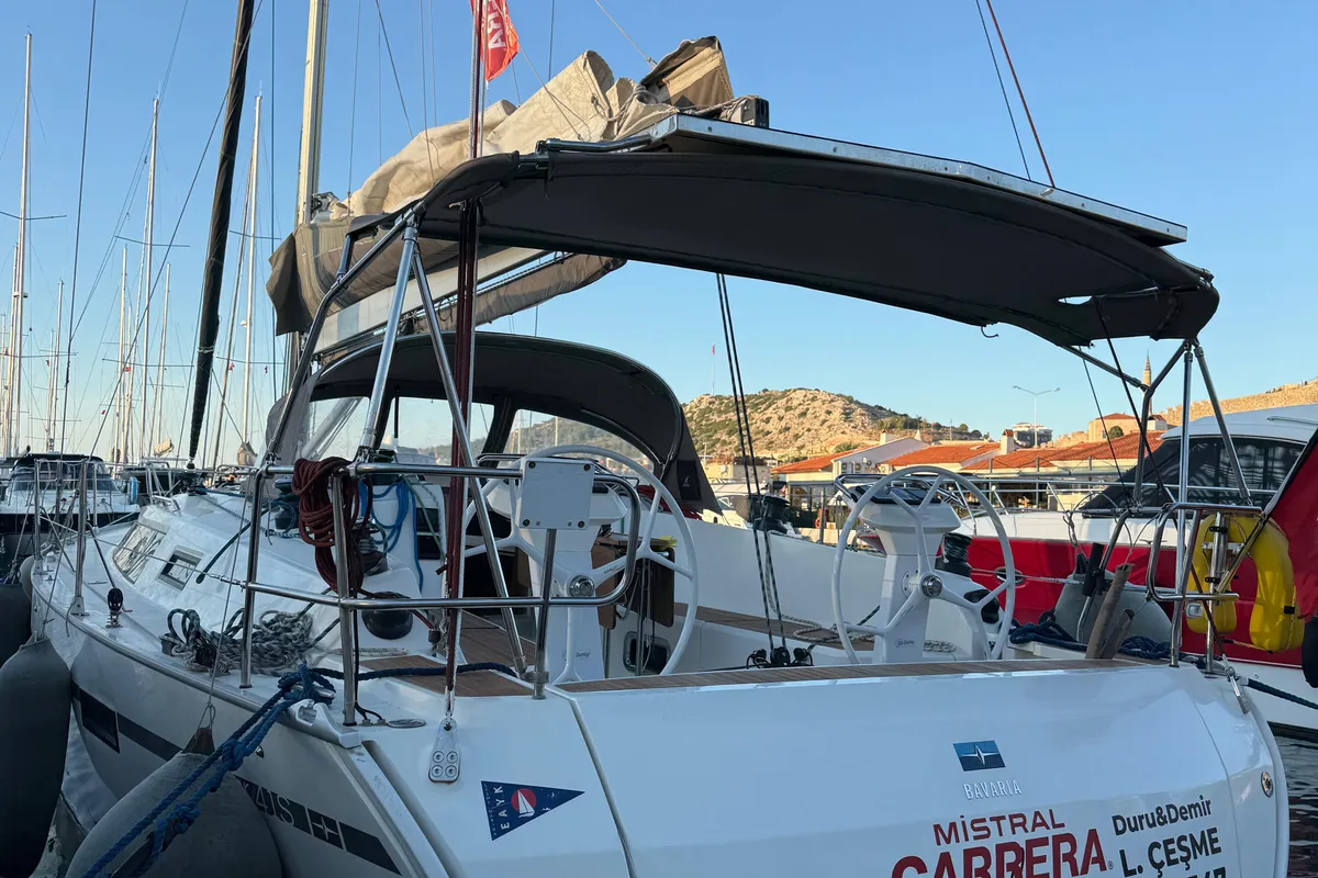 DuruDemir, a Bavaria Bavaria Cruiser 41S sailboat at Çeşme, Turkey