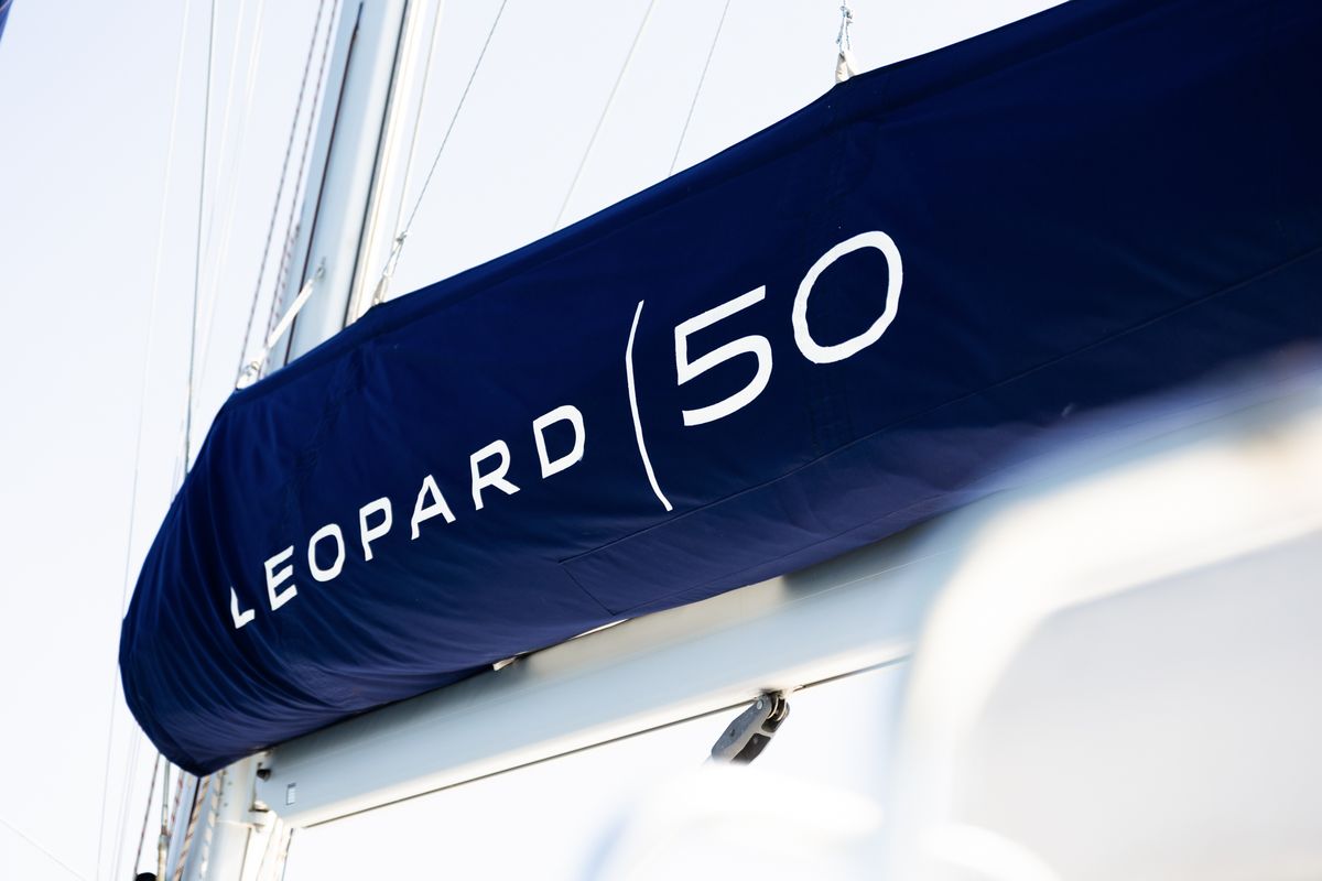 WINDSEA, a Leopard 50 catamaran at Gouvia, Greece
