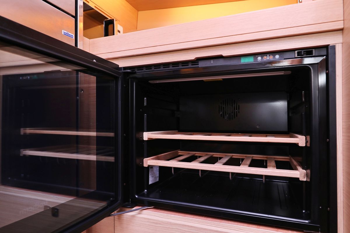 Galley of Moonlight, a Dufour 56 Exclusive sailboat at Grad Trogir, Croatia