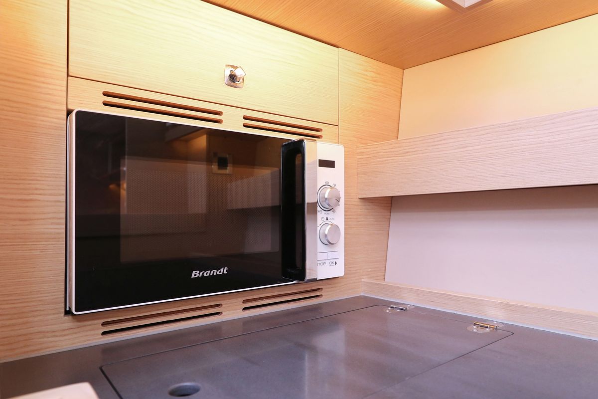 Galley of Moonlight, a Dufour 56 Exclusive sailboat at Grad Trogir, Croatia