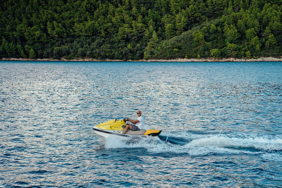 Maske, a Fethiye Shipyard Maske yacht at Grad Kaštela, Croatia