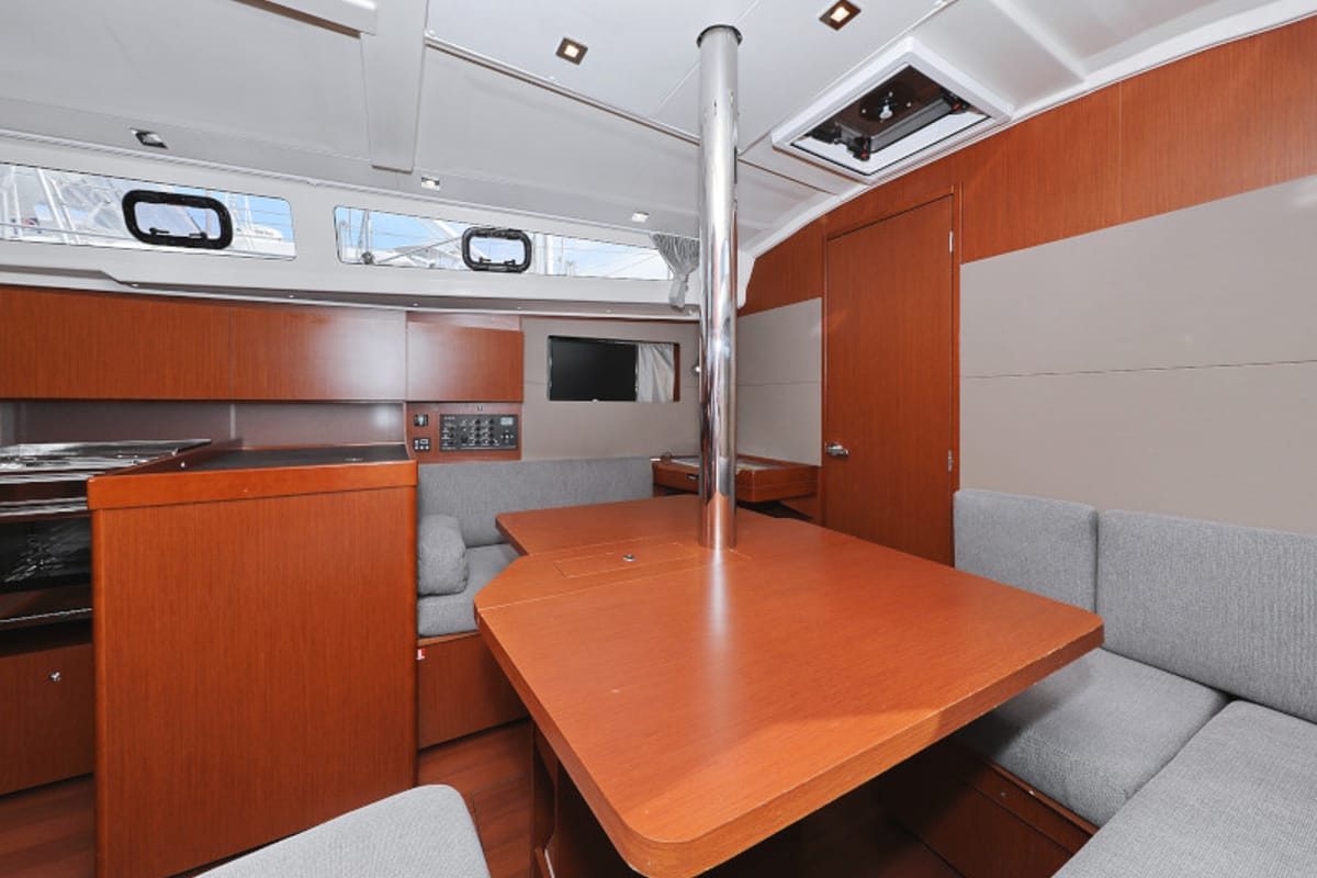 Galley of Seven, a Beneteau Oceanis 41.1 sailboat at Zadar, Croatia