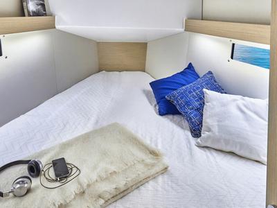 Cabin on Oceanis 34.1 Premium, a Beneteau Oceanis 34.1 sailboat at Municipal Unit of Lefkada, Greece