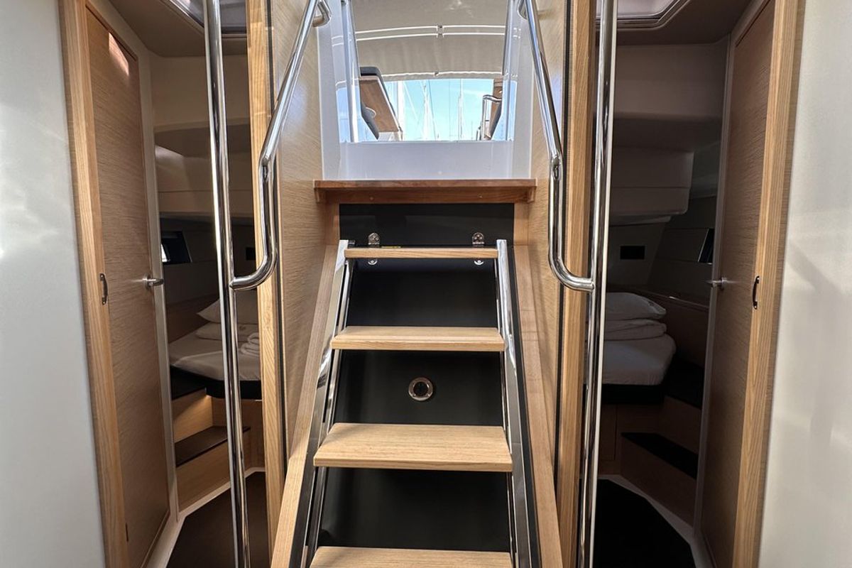 Salon of Felice, a Hanse Yachts Hanse 460 sailboat at Seget Donji, Croatia
