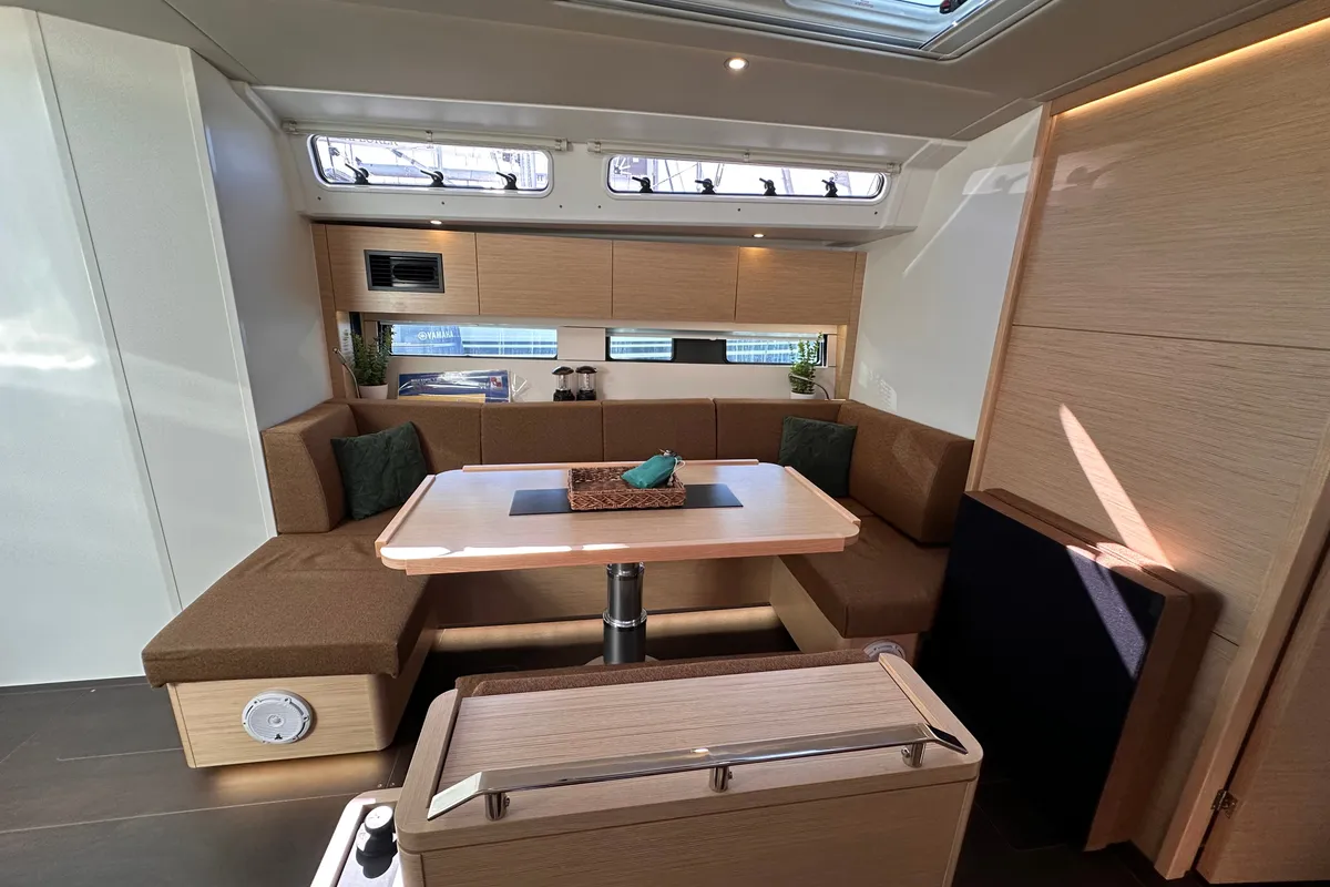 Salon of Felice, a Hanse Yachts Hanse 460 sailboat at Seget Donji, Croatia