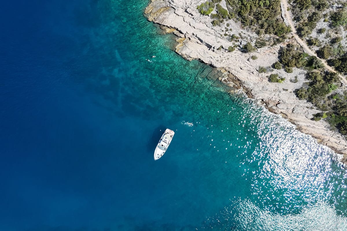 Exterior view of Marta V, a Grginić jahte Mirakul 40 yacht at Split, Croatia