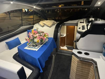 Deck of Marta V, a Grginić jahte Mirakul 40 yacht at Split, Croatia