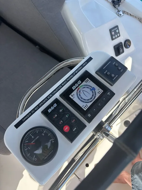 Dancer, a Dufour 430 sailboat at Charlotte Amalie, United States