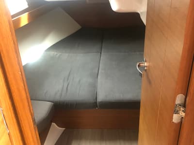 Cabin on AirTime 3, a Elan Impression 45.1 sailboat at Mali Lošinj, Croatia