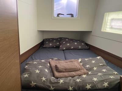 Cabin on Wave elli, a Lagoon 40 catamaran at Grad Trogir, Croatia