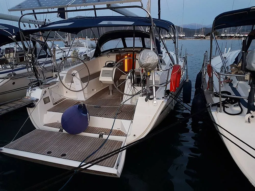 Marea, a Bavaria Cruiser 41 sailboat at Municipal Unit of Lefkada, Greece