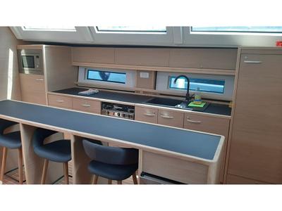 Galley of CHABLIES, a D&D Kufner 54 sailboat at Grad Trogir, Croatia