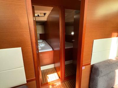 Cabin on Meryl, a Hanse Yachts Hanse 458 sailboat at Grad Kaštela, Croatia
