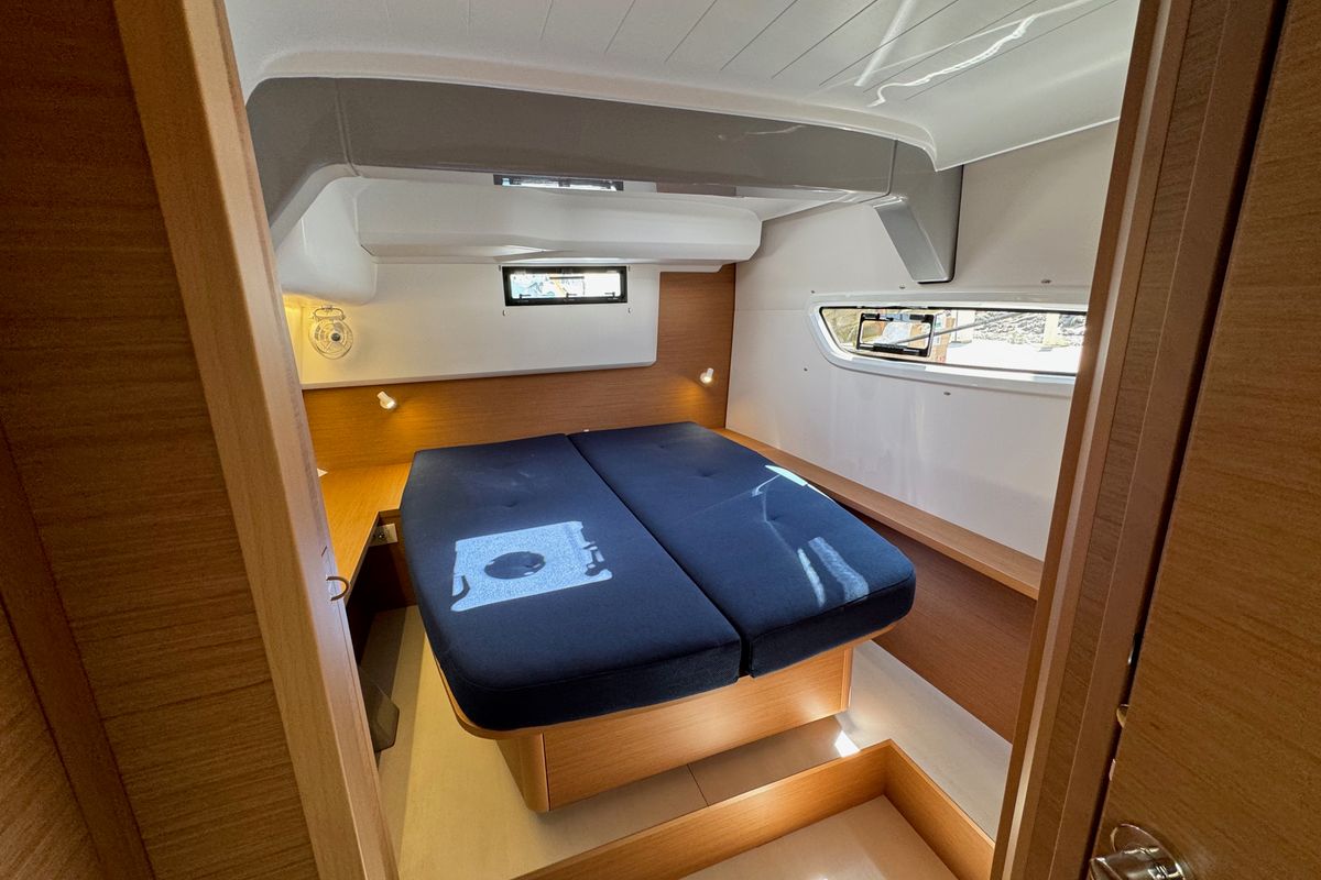 Cabin on El Paso 2, a Excess 14 catamaran at Općina Rogoznica, Croatia