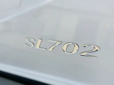 Karnic SL 702 Two, a Karnic Karnic SL 702 motorboat at Göhren-Lebbin, Germany