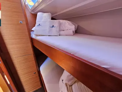 Galley of Grazioso, a Dufour 430 GL sailboat at Općina Rogoznica, Croatia