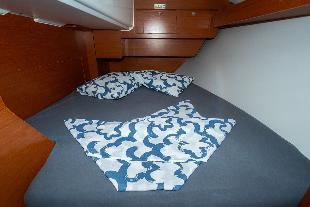 Draco, a Dufour 360 GL sailboat at Grad Pula, Croatia