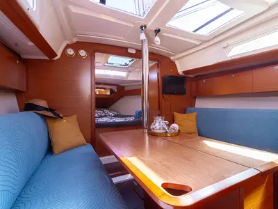 Draco, a Dufour 360 GL sailboat at Grad Pula, Croatia