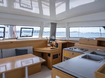 Galley of Lom, a Excess 11 catamaran at Toulon, France