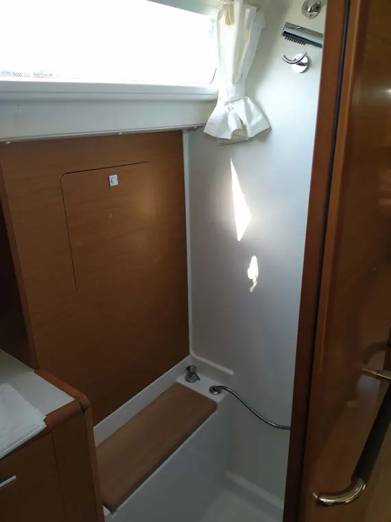 Head on Mango Tango, a Jeanneau Sun Odyssey 419 sailboat at Grad Trogir, Croatia