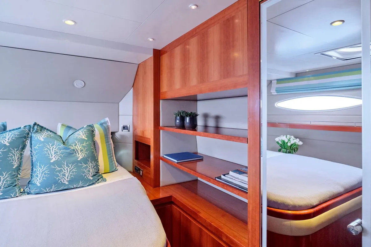 World's End, a Fountaine Pajot Galathea 65 catamaran at Municipal Unit of Nea Peramos, Greece
