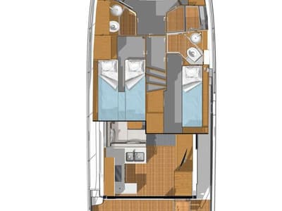 Eduard, a Beneteau Swift Trawler 41 Fly yacht at Punat, Croatia