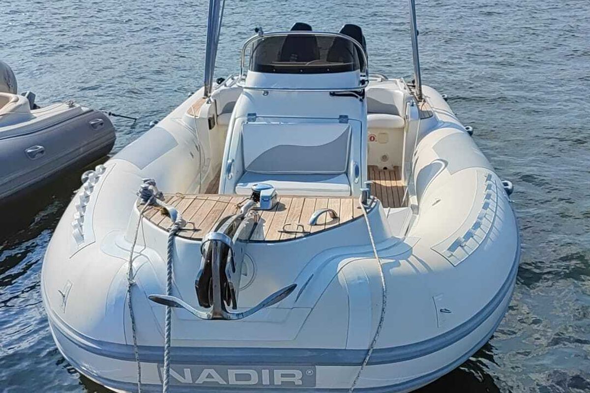 Exterior view of Nadir, a Gulet Motorboat motorboat at Cannigione, Italy