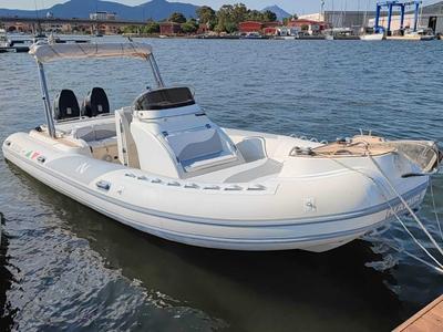 Exterior view of Nadir, a Gulet Motorboat motorboat at Cannigione, Italy