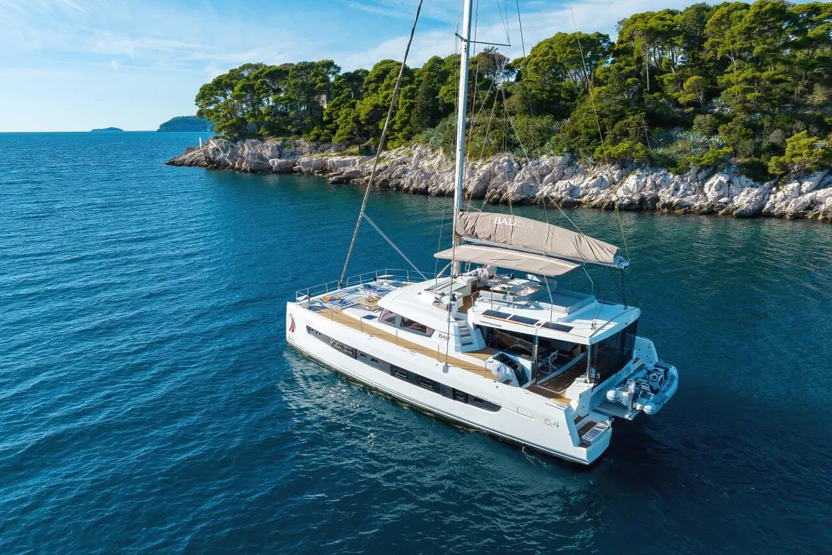 Mosè, a Bali Bali 5.4 catamaran at Palermo, Italy