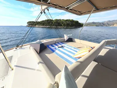 Mosè, a Bali Bali 5.4 catamaran at Palermo, Italy