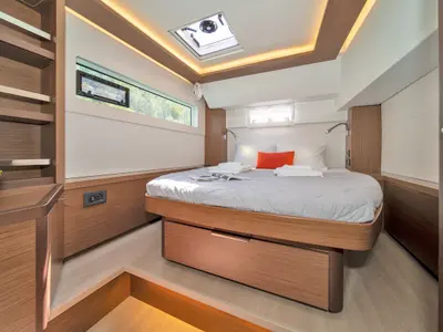 White Pearl, a Lagoon Lagoon 46 catamaran at Skradin, Croatia
