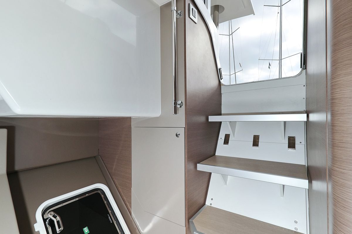 Triton, a Bali 4.6 catamaran at Grad Trogir, Croatia