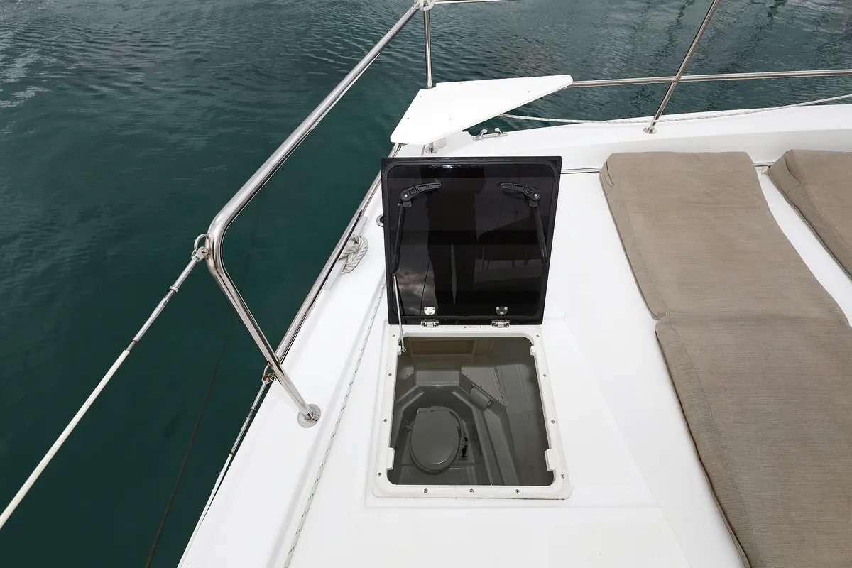 Triton, a Bali 4.6 catamaran at Grad Trogir, Croatia