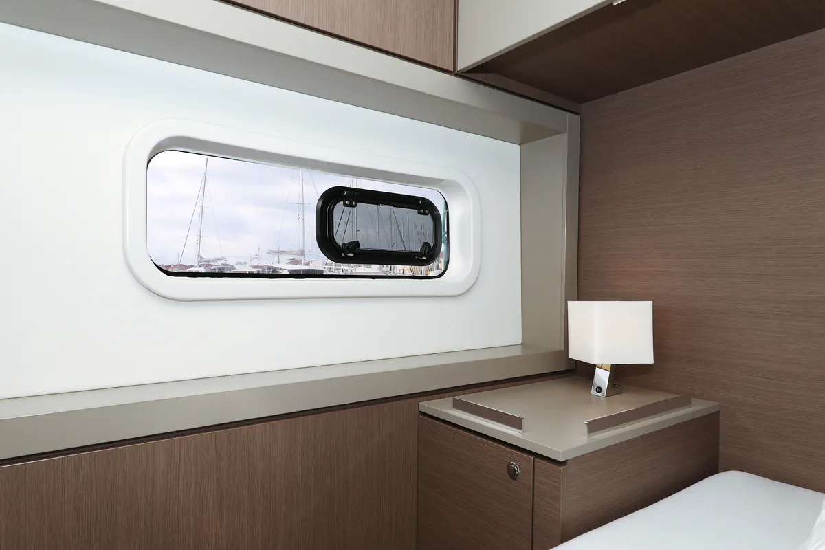 Cabin on Triton, a Bali 4.6 catamaran at Grad Trogir, Croatia