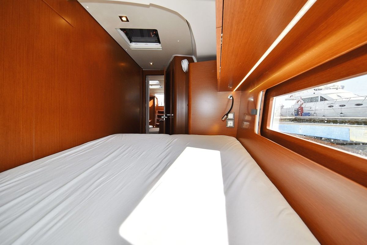 Cabin on Antonela M, a Beneteau Oceanis 46.1 sailboat at Zadar, Croatia
