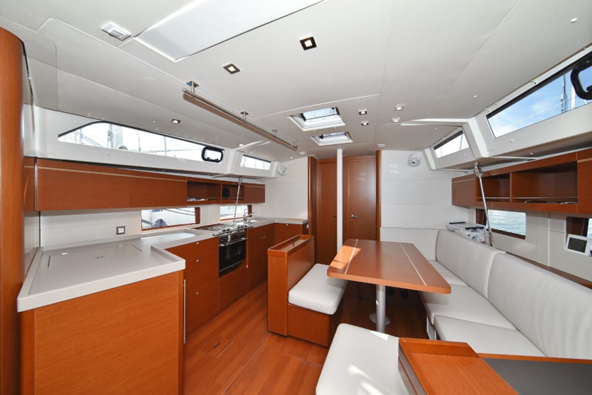 Antonela M, a Beneteau Oceanis 46.1 sailboat at Zadar, Croatia