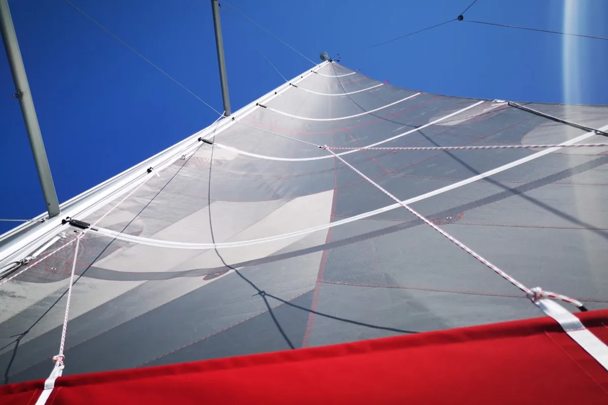 Teodora, a Beneteau Oceanis 38.1 sailboat at Dubrovnik, Croatia