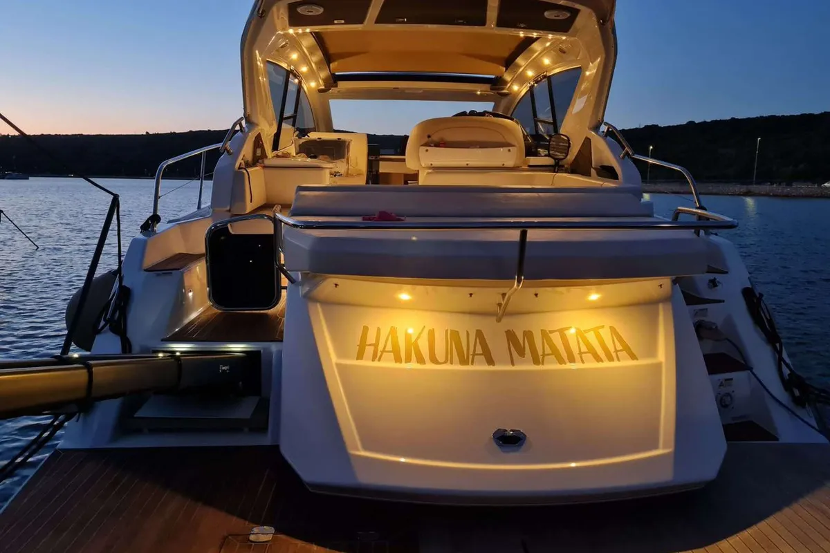 Hakuna Matata, a sailboat at Punat, Croatia