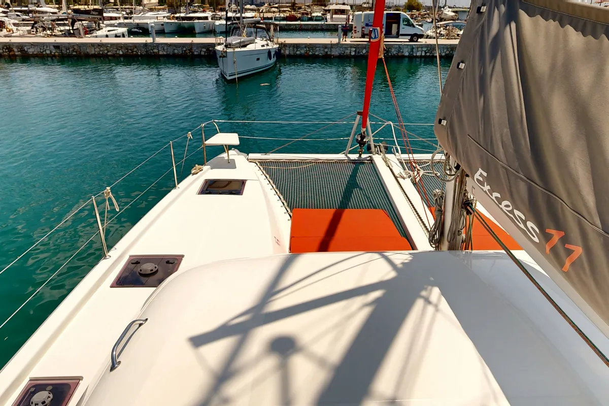 Alia, a Excess 11 catamaran at Municipal Unit of Rhodes, Greece