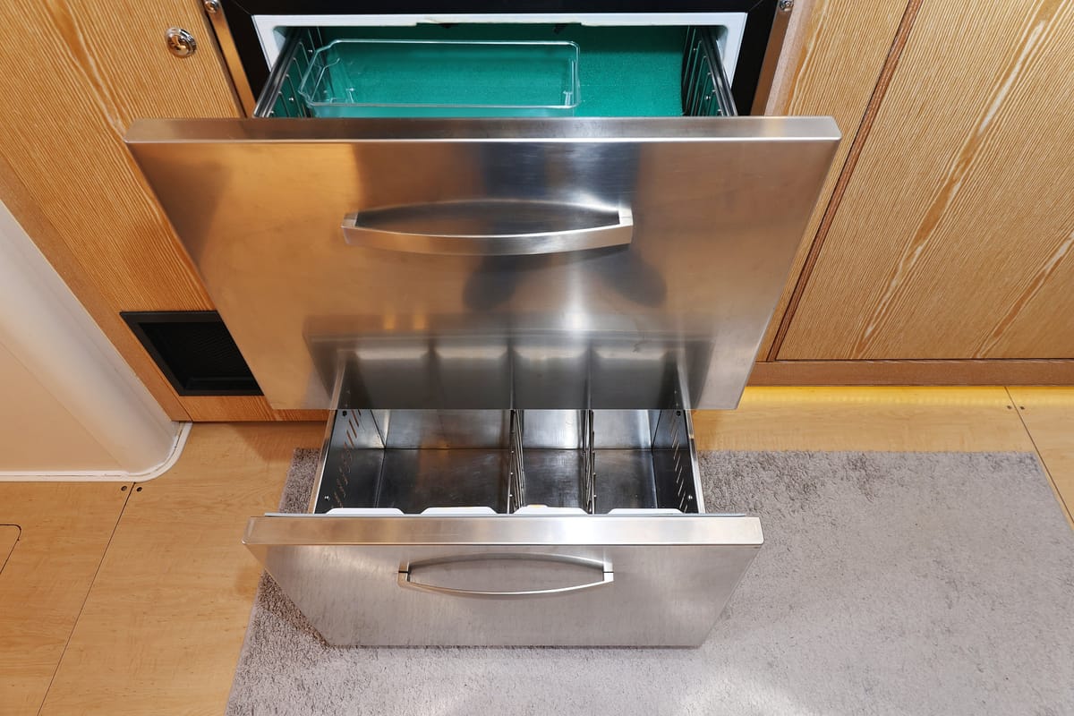 Galley of Amethyst, a Hanse Yachts Hanse 575 sailboat at Općina Sukošan, Croatia