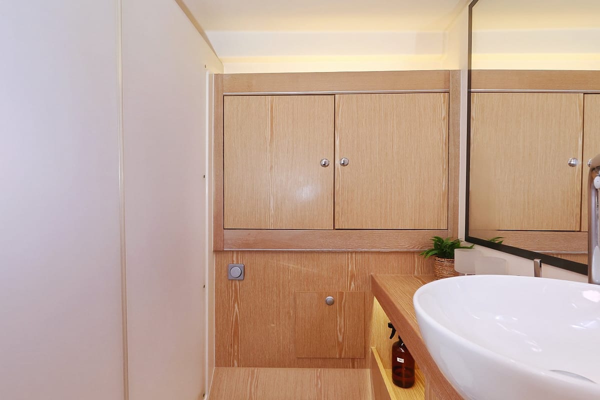 Galley of Amethyst, a Hanse Yachts Hanse 575 sailboat at Općina Sukošan, Croatia