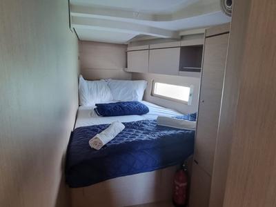 Cabin on Sceptrum, a Beneteau Oceanis 46.1 sailboat at Salerno, Italy