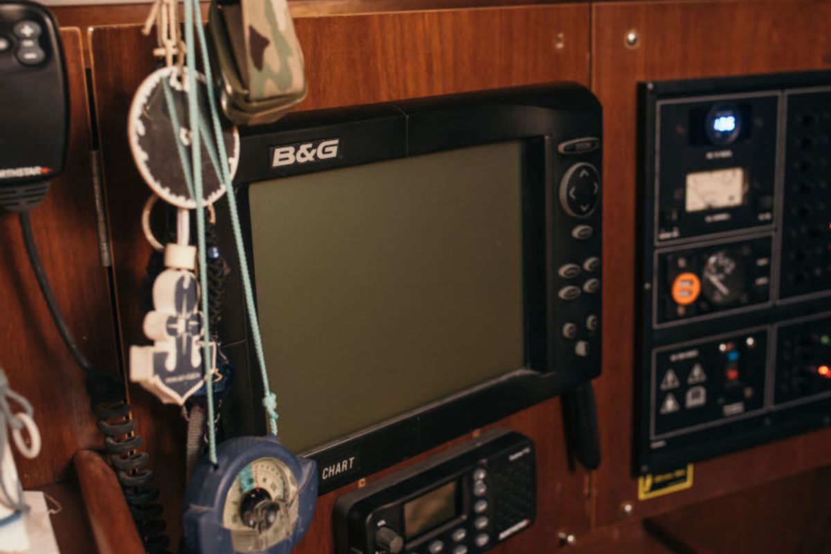 Ekaterini, a Beneteau Oceanis 411 sailboat at Volos Municipality, Greece