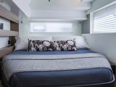 Cabin on Moorings 4200/3/3 Exclusive, a Leopard 42 catamaran at Road Town, British Virgin Islands